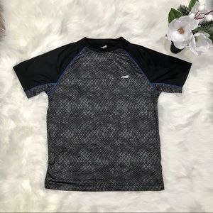 AVIA Mens Athletic T-shirt Medium Gray